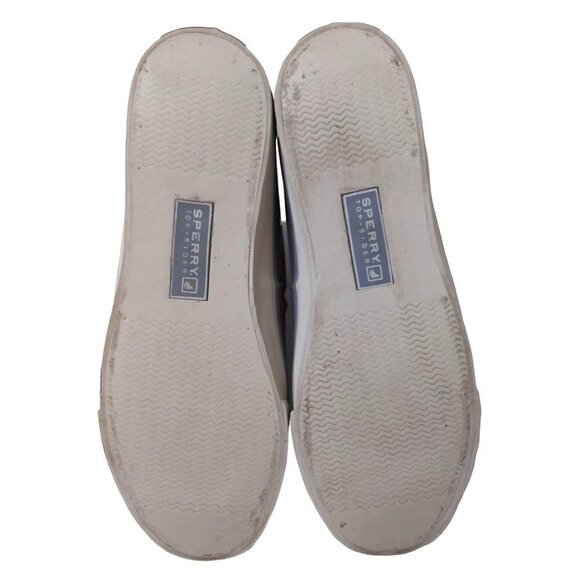 Sperry Topsider High Top Ankle Boot Shoe Womens 6.5 Gray Corduroy - Picture 5 of 9